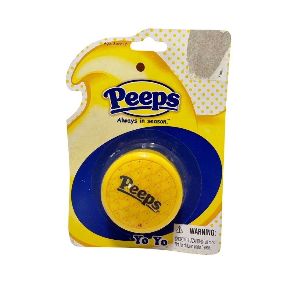 2006 Peeps Yellow Chick Yo Yo Toy Great for Easter Baskets New